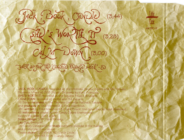 The Candy Dates - Jack, Book, Candle 3 The Candy Dates - Jack, Book, Candle