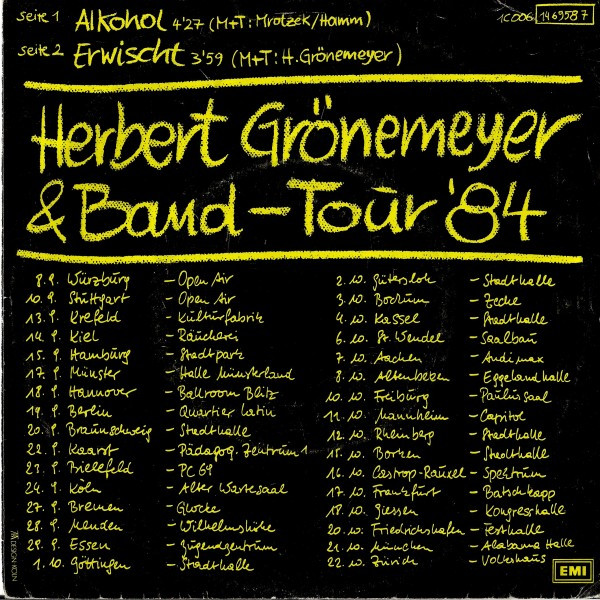Herbert Grönemeyer - Alkohol 2 Herbert Grönemeyer - Alkohol