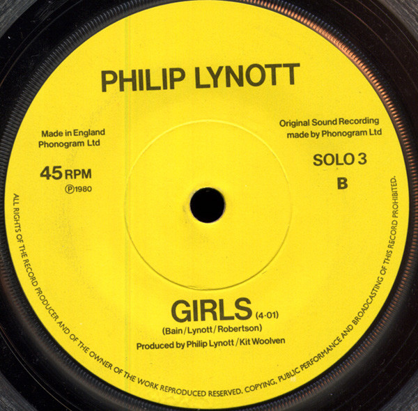 Phil Lynott - Yellow Pearl 4 Phil Lynott - Yellow Pearl