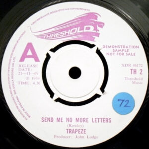 Trapeze - Send Me No More Letters