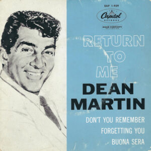 Dean Martin - Return To Me