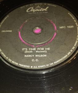 Nancy Wilson - It's Time For Me / I Wanna Be With You
