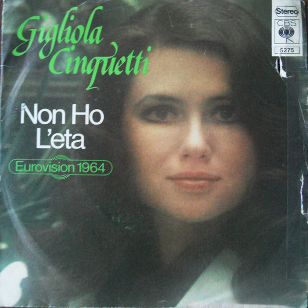 Gigliola Cinquetti - Non Ho L'eta 1 Gigliola Cinquetti - Non Ho L'eta