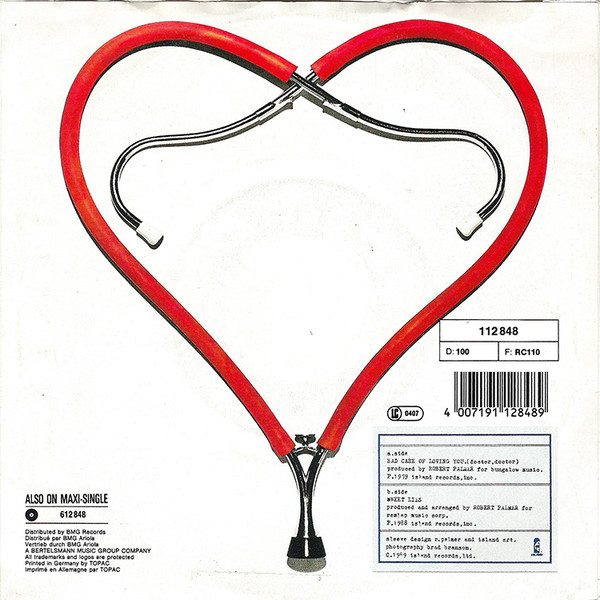 Robert Palmer - Bad Case Of Loving You (Doctor, Doctor) 2 Robert Palmer - Bad Case Of Loving You (Doctor, Doctor)