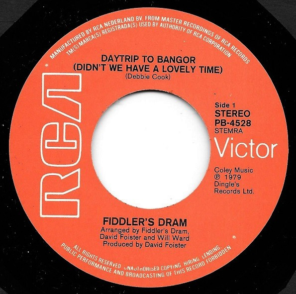 Fiddler's Dram - Daytrip To Bangor (Didn't We Have A Lovely Time) 3 Fiddler's Dram - Daytrip To Bangor (Didn't We Have A Lovely Time)