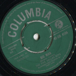 The Five Dallas Boys - Big Man / Lonesome Traveller