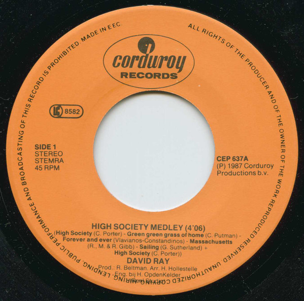 David Ray (3) - High Society Medley 3 David Ray (3) - High Society Medley