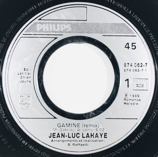 Jean-Luc Lahaye - Gamine 3 Jean-Luc Lahaye - Gamine