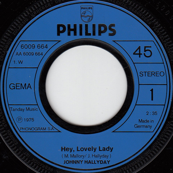 Johnny Hallyday - Hey, Lovely Lady 3 Johnny Hallyday - Hey, Lovely Lady