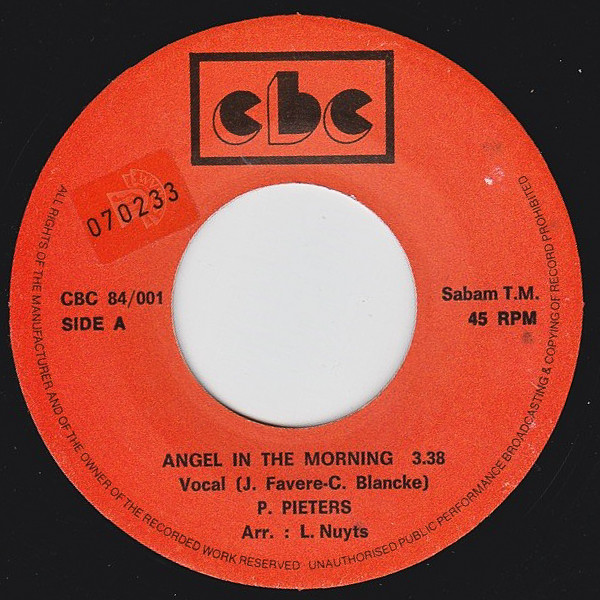 P. Pieters - Angel In The Morning 3 P. Pieters - Angel In The Morning