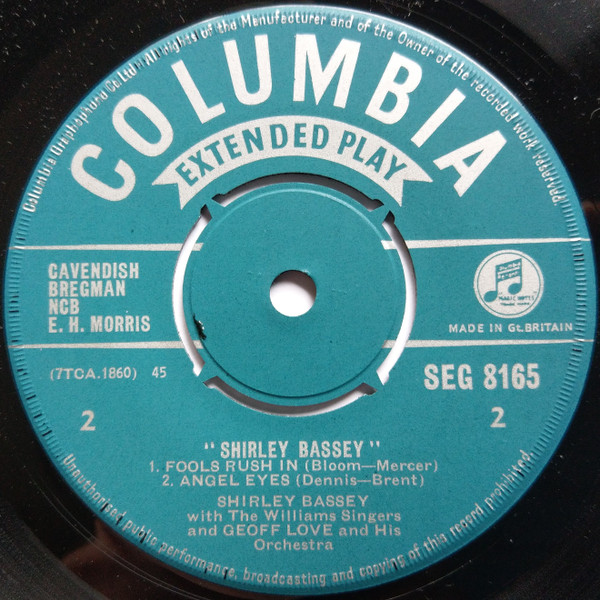 Shirley Bassey - Shirley Bassey 4 Shirley Bassey - Shirley Bassey