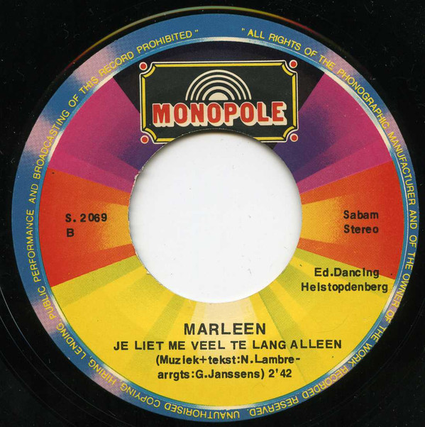 Marleen - Ik Mis Je Zo 3 Marleen - Ik Mis Je Zo