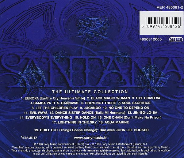 Santana - The Ultimate Collection 2 Santana - The Ultimate Collection