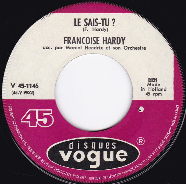 Françoise Hardy - Nous Tous 3 Françoise Hardy - Nous Tous