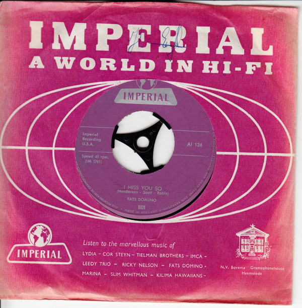 Fats Domino - I Miss You So 2 Fats Domino - I Miss You So