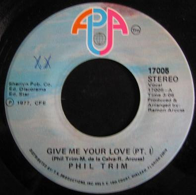 Phil Trim - Give Me Your Love 1 Phil Trim - Give Me Your Love