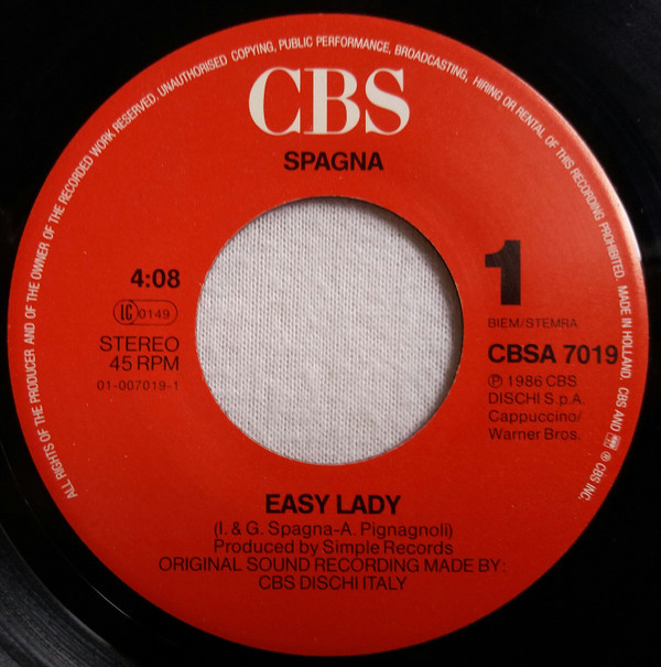 Ivana Spagna - Easy Lady 3 Ivana Spagna - Easy Lady