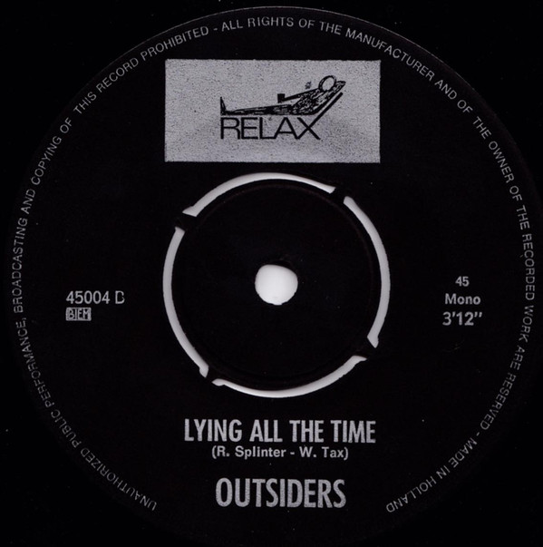 The Outsiders (5) - Thinking About Today 4 The Outsiders (5) - Thinking About Today