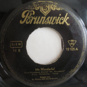 Peggy Lee - Mr. Wonderful