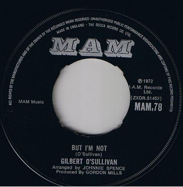 Gilbert O'Sullivan - Ooh-Wakka-Doo-Wakka-Day 2 Gilbert O'Sullivan - Ooh-Wakka-Doo-Wakka-Day