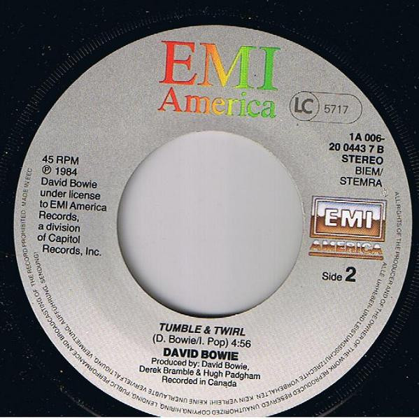 David Bowie - Tonight 4 David Bowie - Tonight