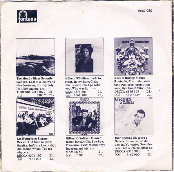 J. Vincent Edwards - I Can't Let Maggie Go / Dreamy Day 2 J. Vincent Edwards - I Can't Let Maggie Go / Dreamy Day