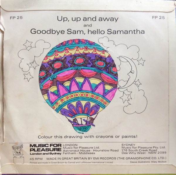 Unknown Artist - Up, Up And Away / Goodbye Sam, Hello Samantha 2 Unknown Artist - Up, Up And Away / Goodbye Sam, Hello Samantha
