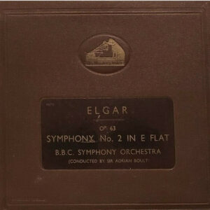 Sir Edward Elgar - Symphony No. 2 in E flat major Op.63
