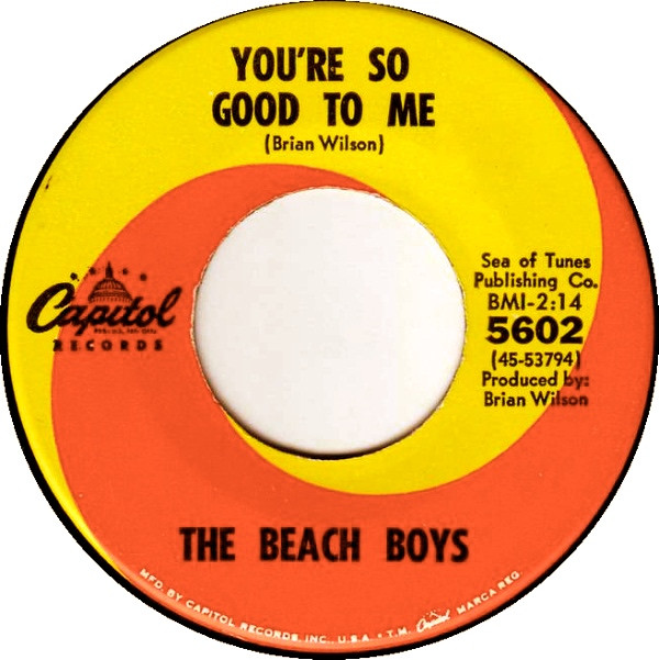 The Beach Boys - Sloop John B / You're So Good to Me 2 The Beach Boys - Sloop John B / You're So Good to Me
