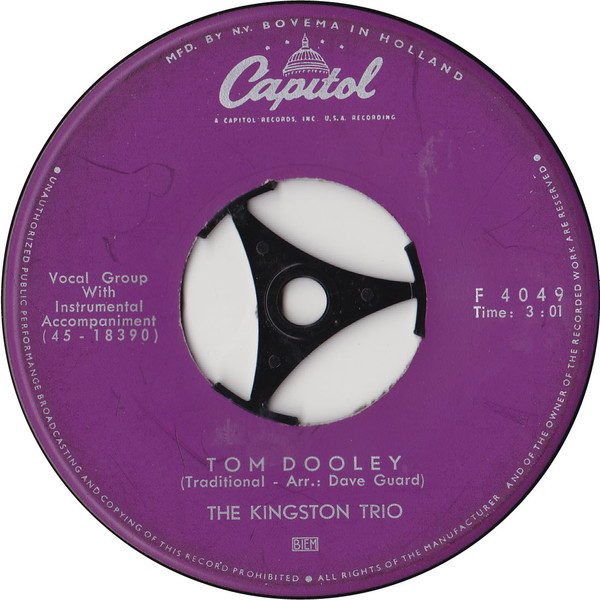 Kingston Trio - Tom Dooley 1 Kingston Trio - Tom Dooley