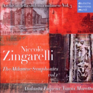 Vanni Moretto - Zingarelli - The Milanese Symphonies, Vol. 1 - Moretto