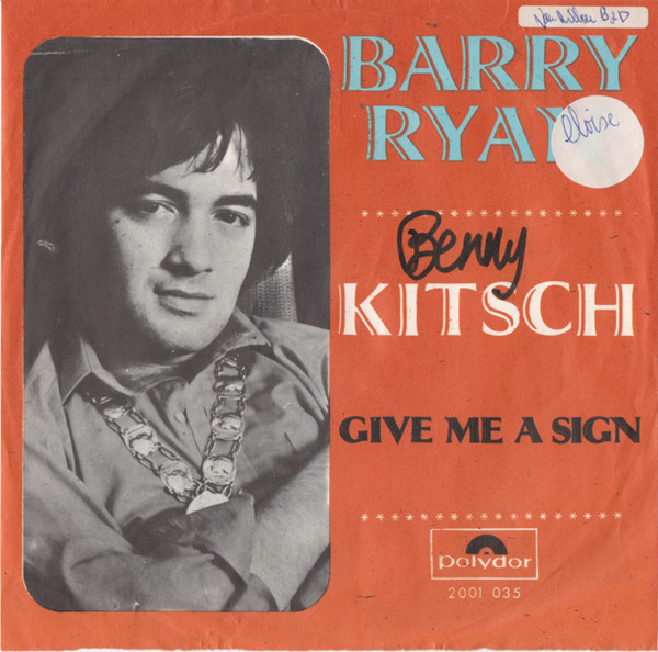 Barry Ryan - Kitsch 1 Barry Ryan - Kitsch
