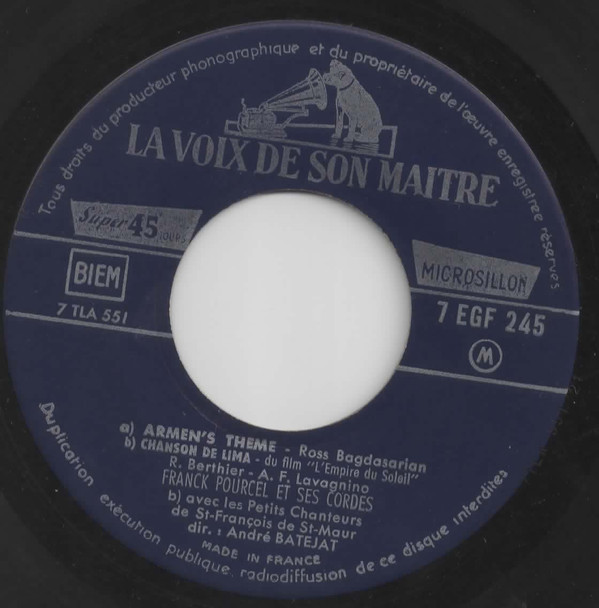 Franck Pourcel And His French Strings - Vivre Avec Toi 4 Franck Pourcel And His French Strings - Vivre Avec Toi