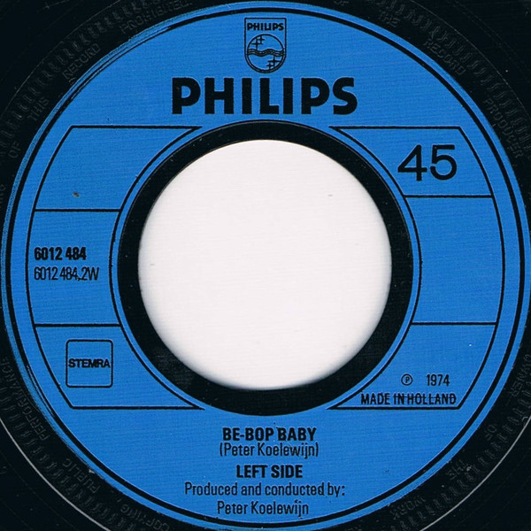 Left Side - Tessie (I Love You) / Be-Bop Baby 3 Left Side - Tessie (I Love You) / Be-Bop Baby
