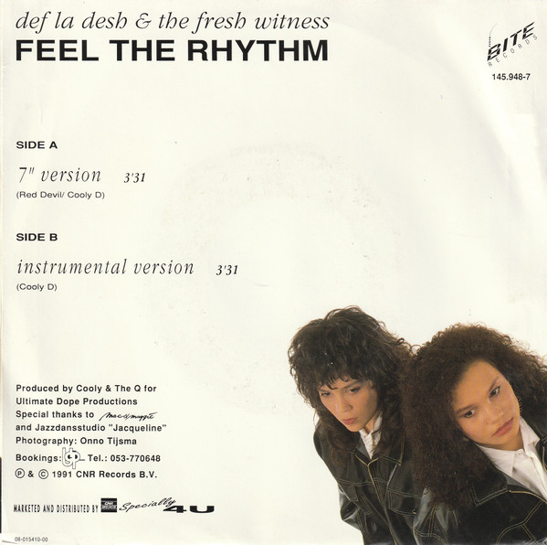Def La Desh & The Fresh Witness - Feel The Rhythm 2 Def La Desh & The Fresh Witness - Feel The Rhythm