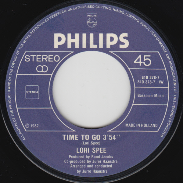Lori Spee - Time To Go 3 Lori Spee - Time To Go