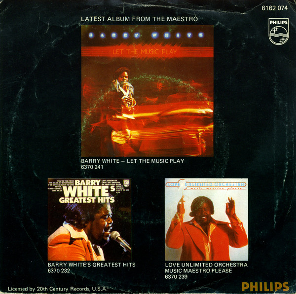 Barry White - You See The Trouble With Me 2 Barry White - You See The Trouble With Me