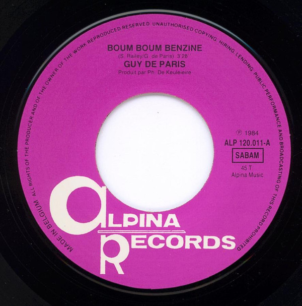 Guy De Paris - Boum Boum Benzine 3 Guy De Paris - Boum Boum Benzine