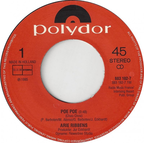 Arie Ribbens - Poe Poe 3 Arie Ribbens - Poe Poe