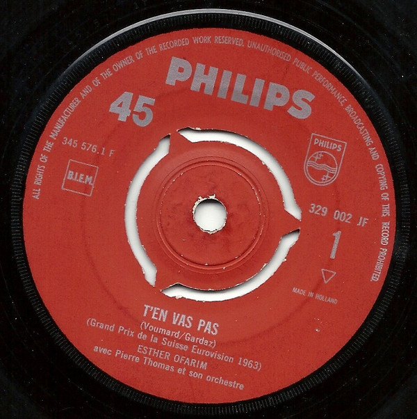 Esther Ofarim - T'en Vas Pas 2 Esther Ofarim - T'en Vas Pas