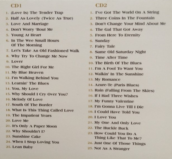 Frank Sinatra - 2cd Autograph Collection 2 Frank Sinatra - 2cd Autograph Collection