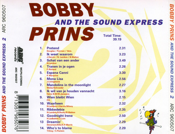 Bobby Prins - Bobby Prins And The Sound Express Volume 2 2 Bobby Prins - Bobby Prins And The Sound Express Volume 2