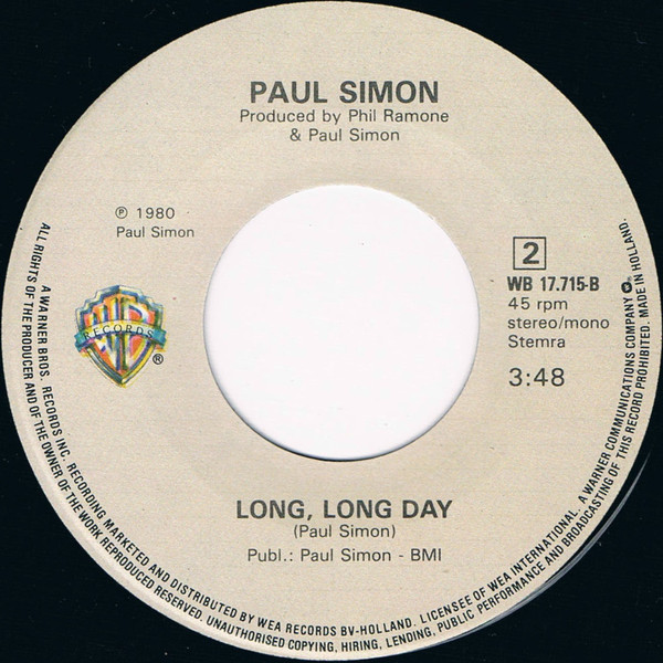 Paul Simon - One-Trick Pony 4 Paul Simon - One-Trick Pony