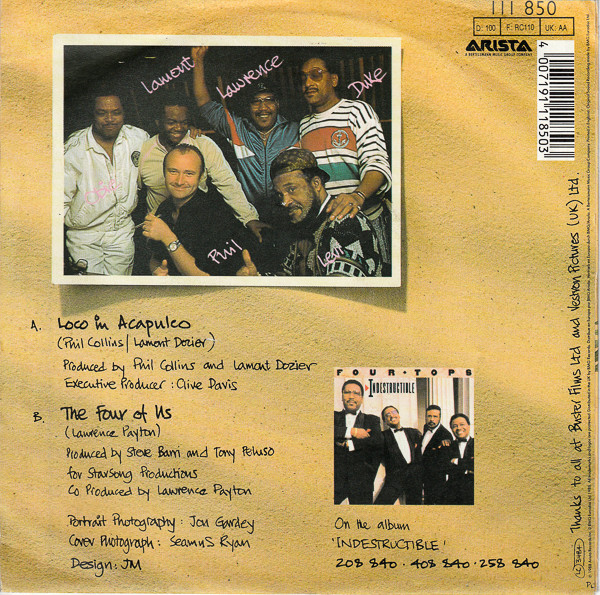 Four Tops - Loco In Acapulco 2 Four Tops - Loco In Acapulco