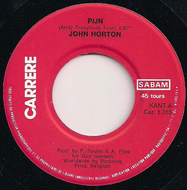 John Horton - Pijn 3 John Horton - Pijn