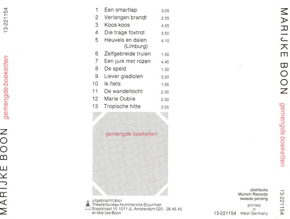 Marijke Boon - Gemengde Boeketten 2 Marijke Boon - Gemengde Boeketten