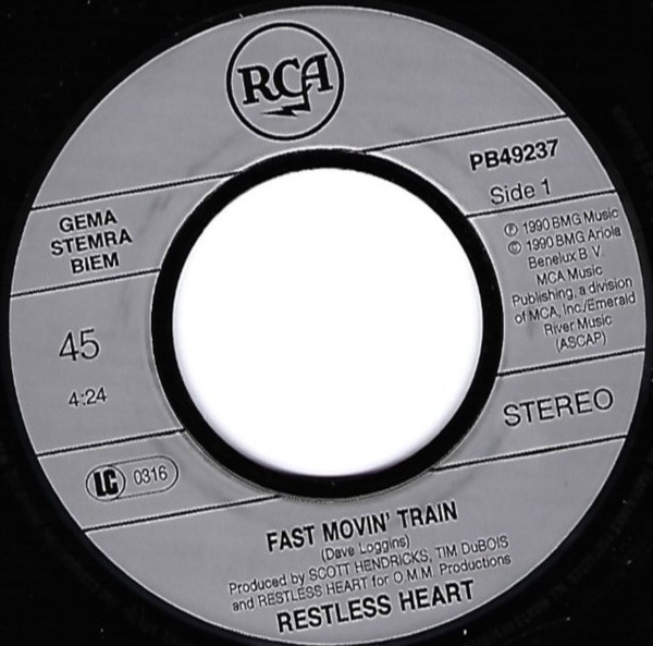 Restless Heart - Fast Movin' Train 4 Restless Heart - Fast Movin' Train