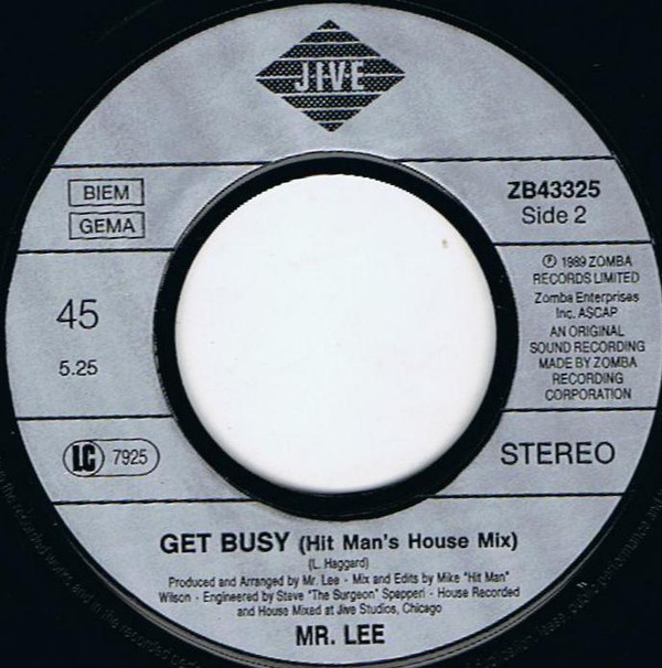 Mr. Lee - Get Busy 4 Mr. Lee - Get Busy