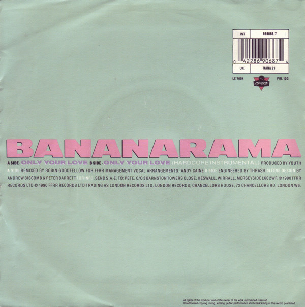 Bananarama - Only Your Love 2 Bananarama - Only Your Love