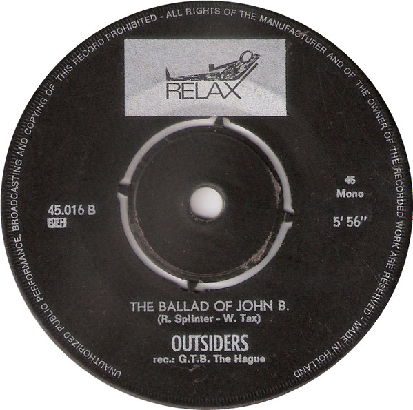 The Outsiders (5) - Touch / Ballad Of John B. 4 The Outsiders (5) - Touch / Ballad Of John B.
